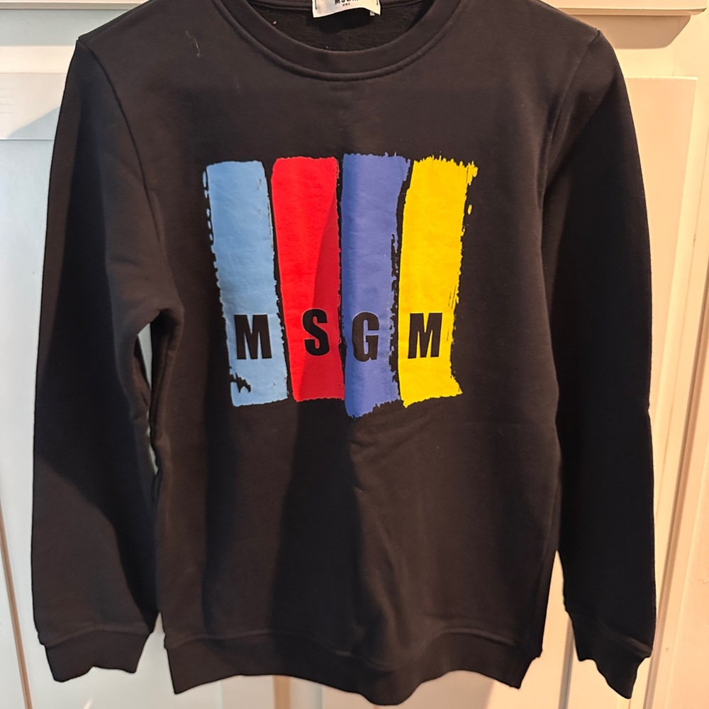 MSGM Kid’s Black Sweater